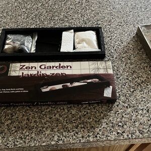 Zen Garden Kit with Stones, Rake, Sand